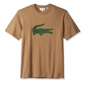 Lacoste Jersey T Shirt Tonal Croc Logo
